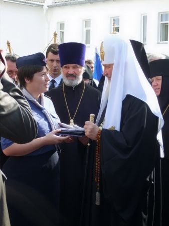Встреча "Витязей" с Патриархом в г.Городце (12 сентября 2009 г) Встреча "Витязей" с Патриархом в г.Городце (12 сентября 2009 г)